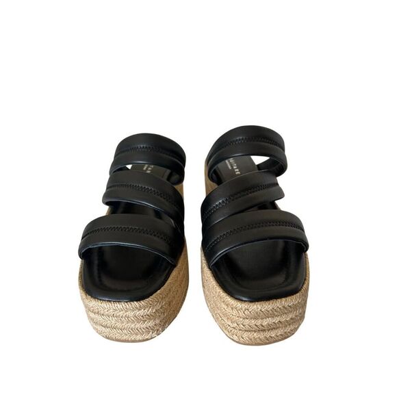 Equitare Leather Espadrilles NWT MSRP $159 Size 9.5 - Picture 4 of 8